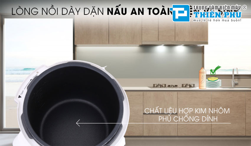 Nồi Áp Suất Điện Supor 5 lít SPC50YA310VN