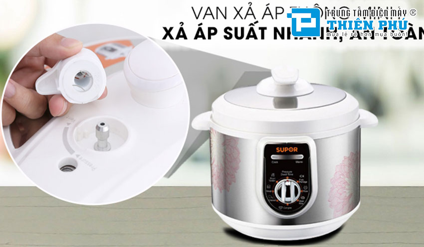 Nồi Áp Suất Điện Supor 5 lít SPC50YA310VN