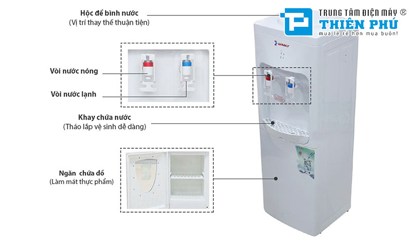 Cây Nước Nóng Lạnh Sanaky VH-21HY