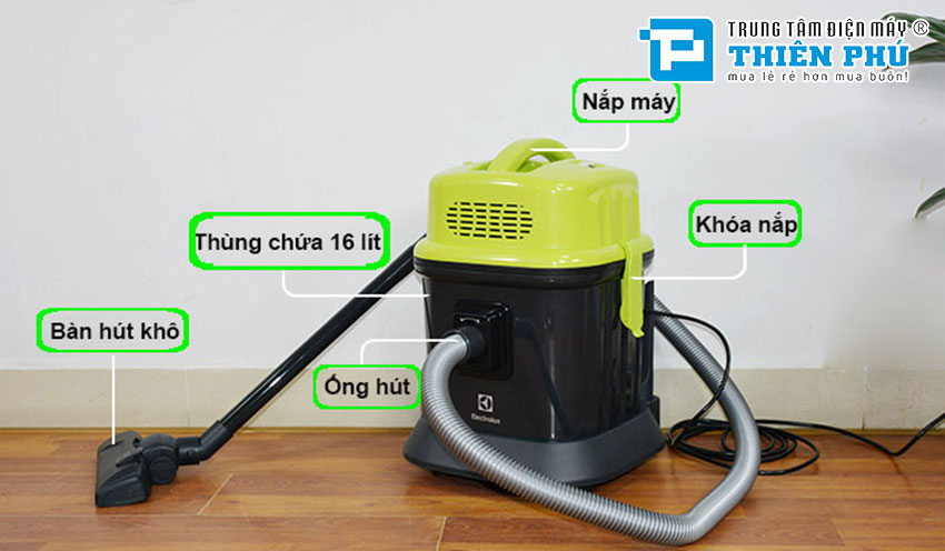 Máy Hút Bụi Khô Và Ướt Electrolux Z823