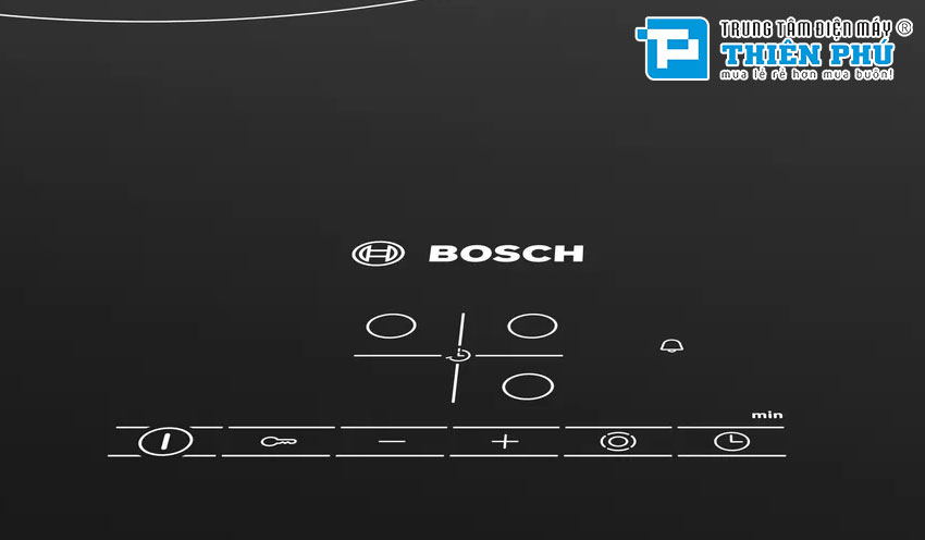 Bếp Điện Từ Bosch PKK611B17E 3 Vùng