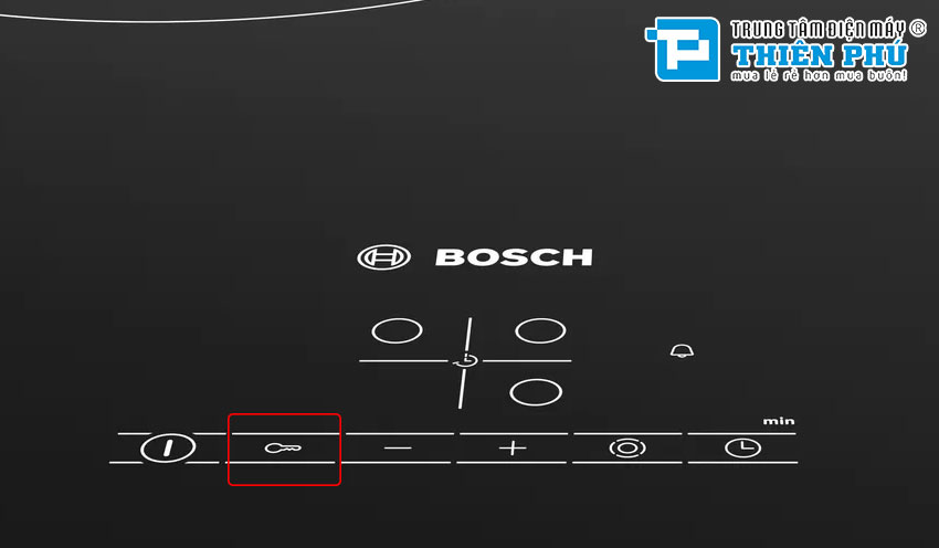 Bếp Điện Từ Bosch PKK611B17E 3 Vùng