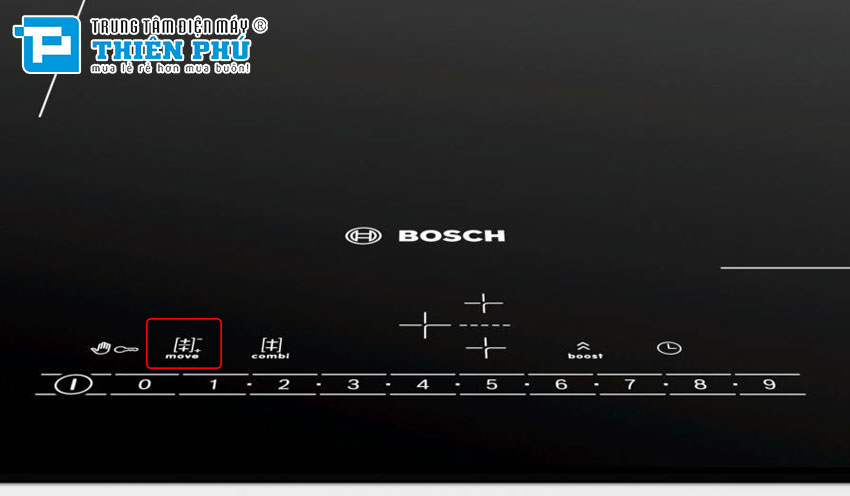 Bếp Từ Bosch PVJ611FB5E 3 Vùng Nấu