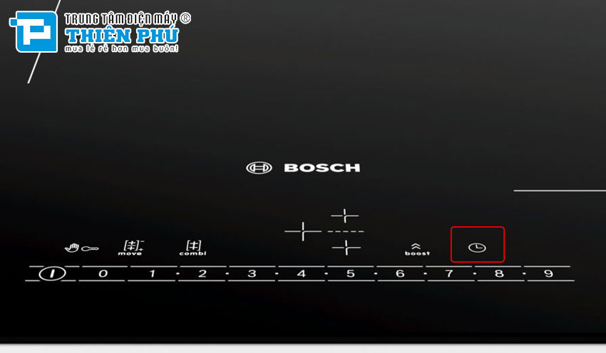 Bếp Từ Bosch PVJ611FB5E 3 Vùng Nấu