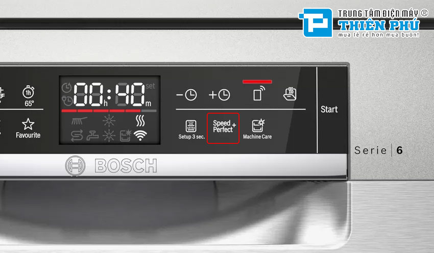 Máy Rửa Bát Bosch SMS6ECI93E 13 Bộ Serie 6