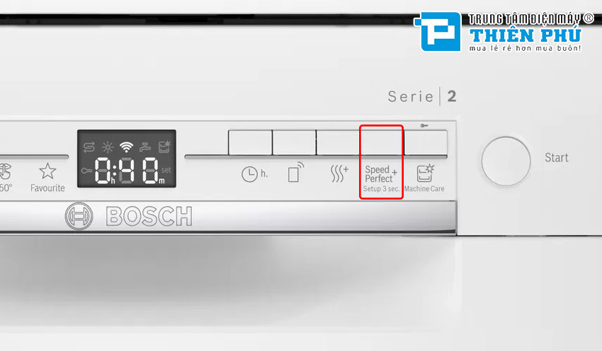 Máy Rửa Bát Bosch SPS2HKW57E 9 Bộ Serie 2