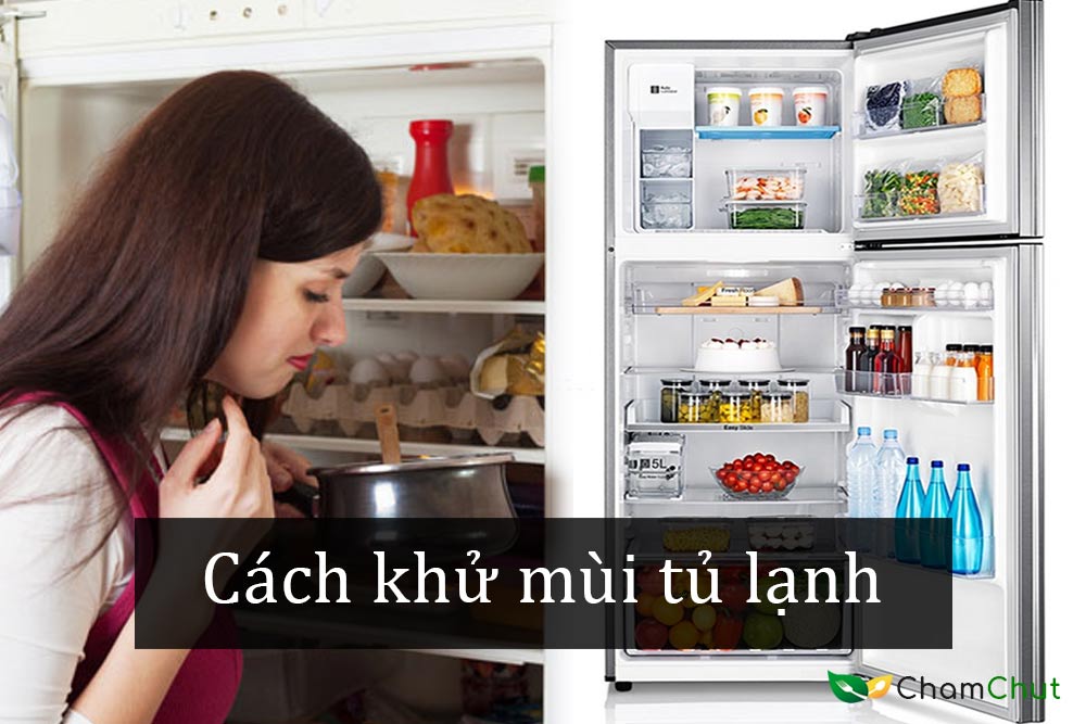 Khử mùi hôi trong tủ lạnh