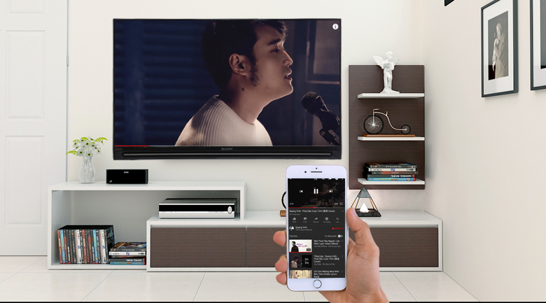 Hướng dẫn cách chia sẻ nội dung từ điện thoại lên Smart Tivi LG