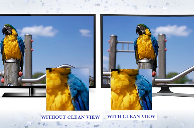 Công nghệ Clean View trên Tivi Samsung có tác dụng gì ?