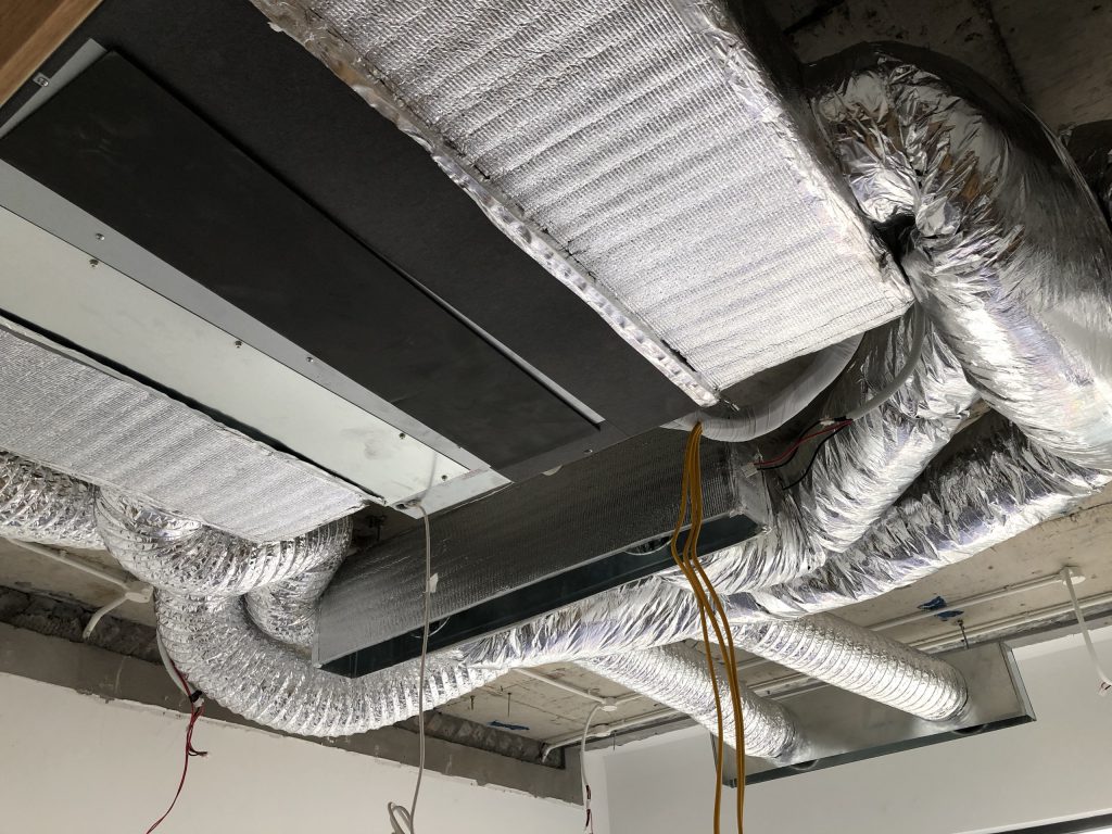 Điều hòa nối ống gió , những lưu ý khi thi công lắp đặt