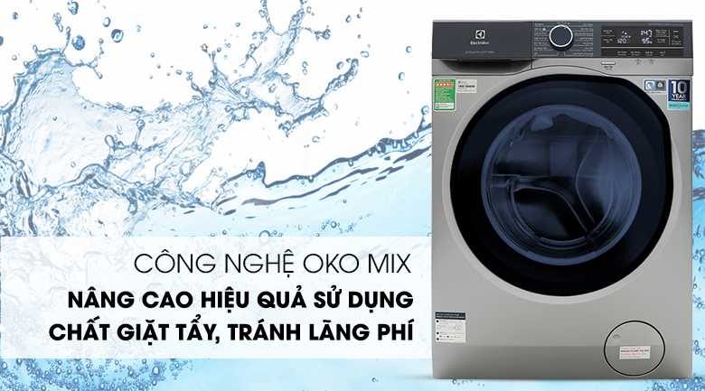 Công nghệ Oko Mix trên máy giặt Electrolux EWF9523ADSA