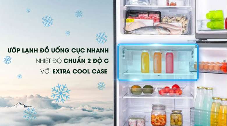 Công nghệ độc đáo Extra Cool Zone trên tủ lạnh Panasonic