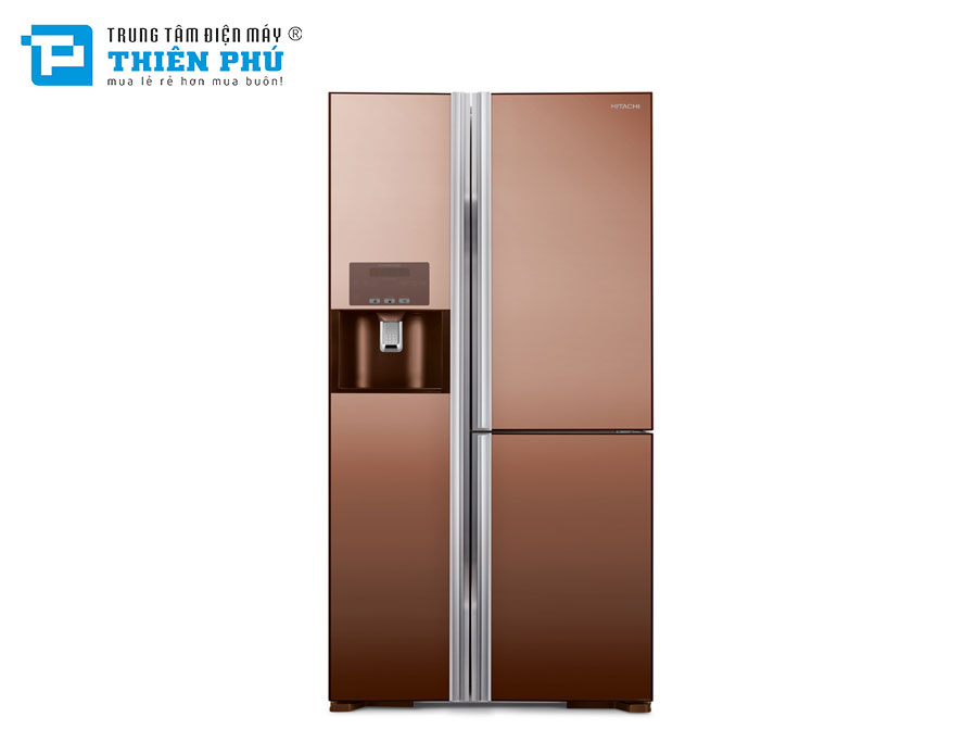 Tủ Lạnh Hitachi Side By Side Inverter 584 Lít R-FM800GPGV2X(MBW) 3 Cánh