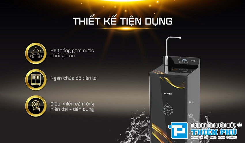 Máy Lọc Nước Nóng Lạnh Karofi KAD-D68 10 Lõi