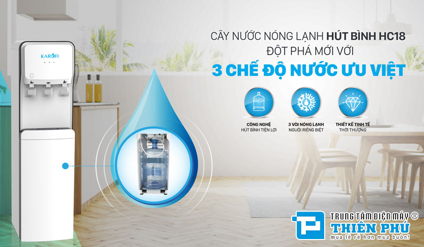 Cây Nước Nóng Lạnh Karofi HC18