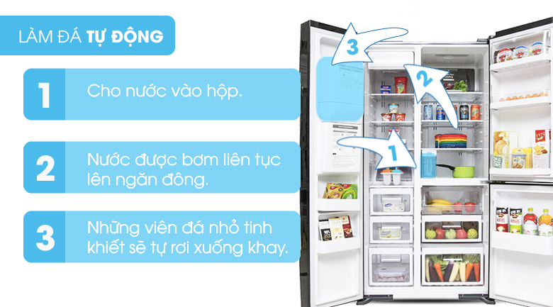 Có nên chọn tủ lạnh Hitachi R-M800PGV0(GBK) cho không gian bếp?