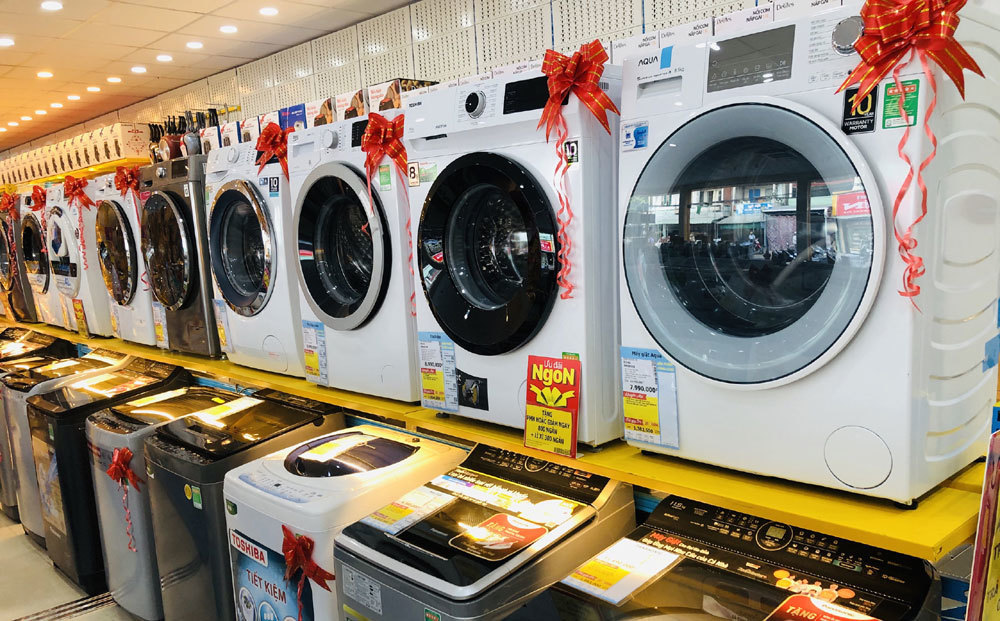Máy giặt LG cửa ngang giá bao nhiêu tiền năm 2021?