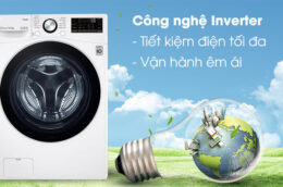 Có nên lựa chọn máy giặt sấy LG Inverter F2515RTGW giặt 15kg sấy 8kg không?