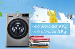 Những điều cần biết về máy giặt sấy LG inverter FV1409G4V trước khi mua