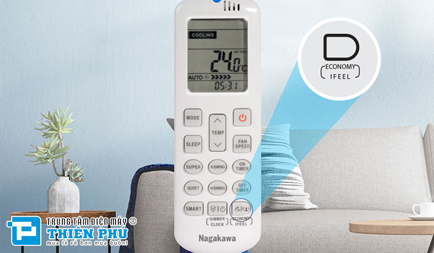 Điều Hòa Nagakawa 9000Btu 2 Chiều Inverter NIS-A09R2H10