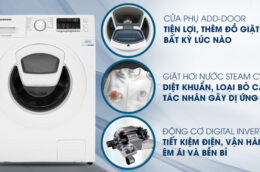 Vì sao nên mua máy giặt Samsung Inverter WW10K44G0YW/SV 10Kg?