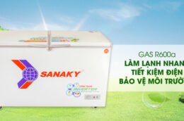 Đánh giá tính năng tủ đông Sanaky VH-4099W3 280 lít