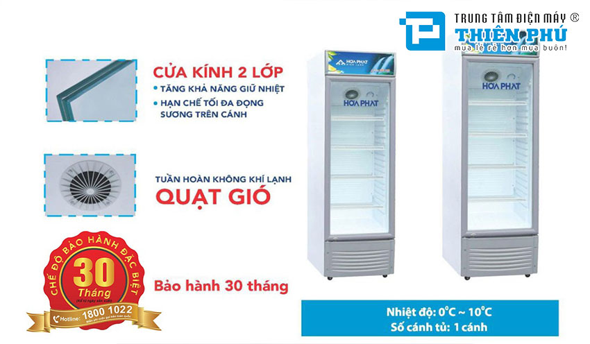 Bảo quản thực phẩm tốt hơn với tủ mát Funiki HSC-600F1R1 1 Cánh 242 Lít