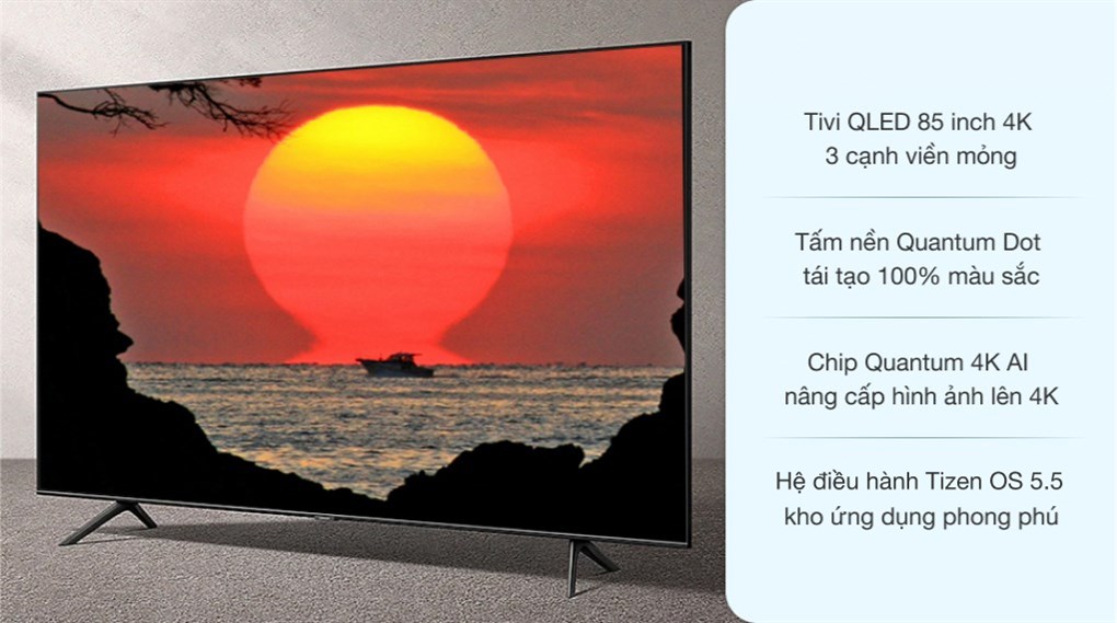 Khám phá công nghệ trên siêu phẩm Smart Tivi Samsung QLED QA85Q70T 85 Inch 4K UHD