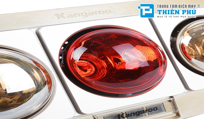 Đèn Sưởi Nhà Tắm Kangaroo 252B 3 Bóng