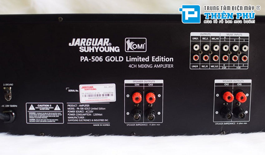 Amply Jarguar Suhyoung 506 Gold limited edition