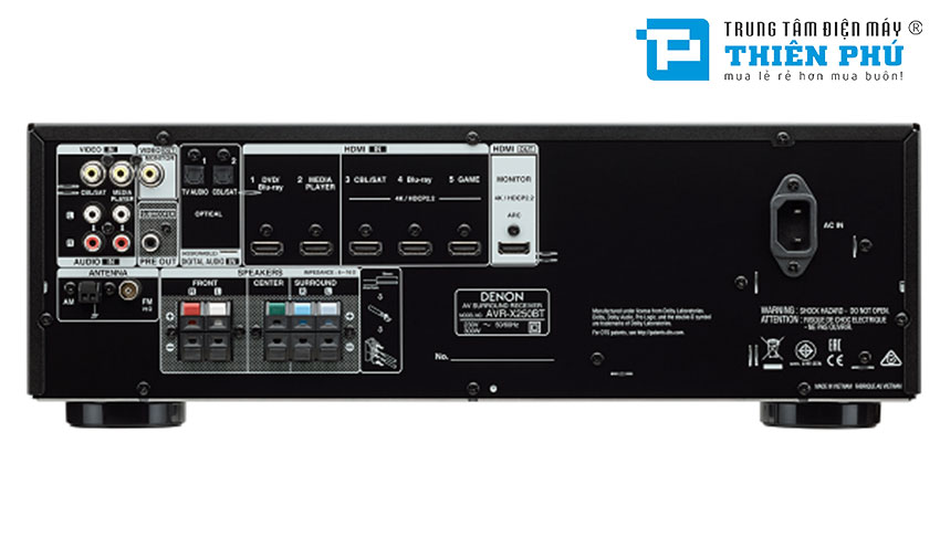 Amply Denon AVR-X250BT