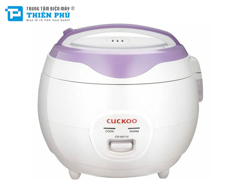 Nồi cơm điện Cuckoo CR-0671V 1 Lít dùng có tốt không? Giá bao nhiêu?