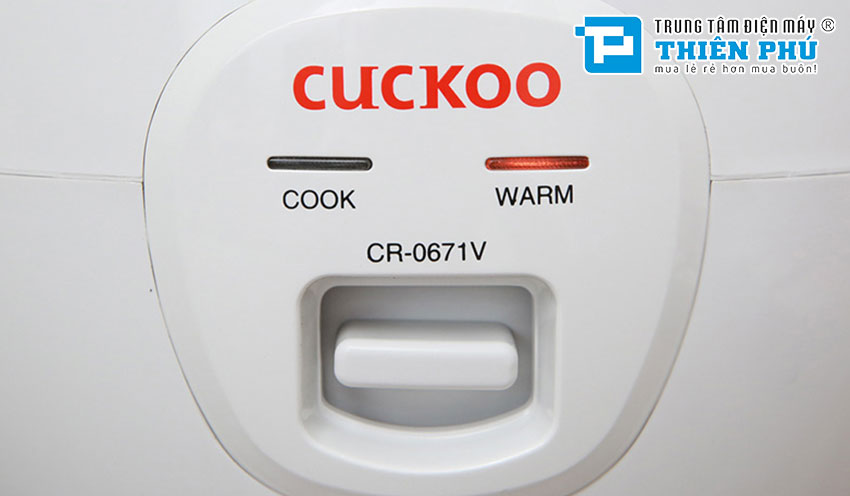 Tại sao nồi cơm điện Cuckoo  CR-0671V  1 Lít lại được nhiều người ưa chuộng?