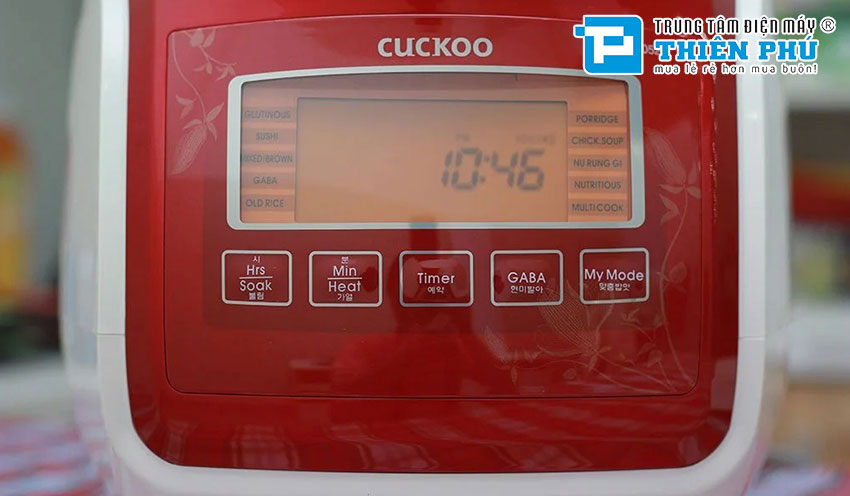 Toàn bộ thông tin về nồi cơm điện giá rẻ Cuckoo CRP-L1052F 1.8 Lít cho người dùng tham khảo