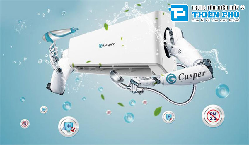 Bật mí 5 đặc điểm nổi bật có trong điều hòa Casper 2 chiều SH-12FS32