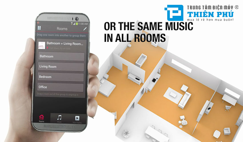 Amply Denon HEOS AVR