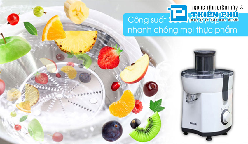Máy Xay Ép Hoa Quả Philips 1L HR1847
