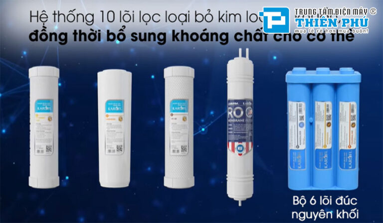 Vì sao nên mua máy lọc nước Karofi Wifi KAQ-U95 10 lõi tại Thiên Phú