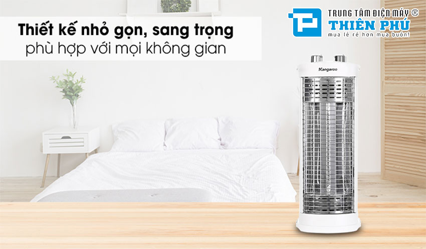 Quạt Sưởi Halogen Kangaroo KG1026C