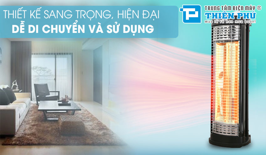 Quạt Sưởi Halogen Kangaroo KG1028C