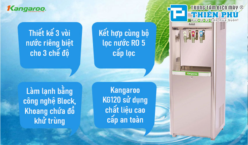 Cây Nước Nóng Lạnh Kangaroo KG120