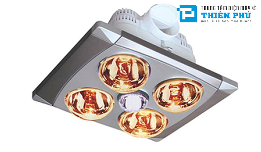 Đèn Sưởi Nhà Tắm Kangaroo Âm Trần 4 Bóng KG257