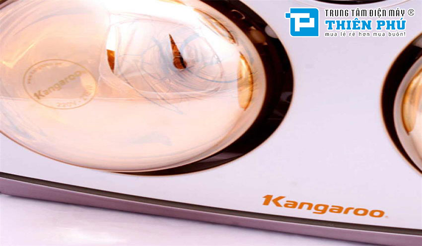 Đèn Sưởi Nhà Tắm Kangaroo Âm Trần 4 Bóng KG257