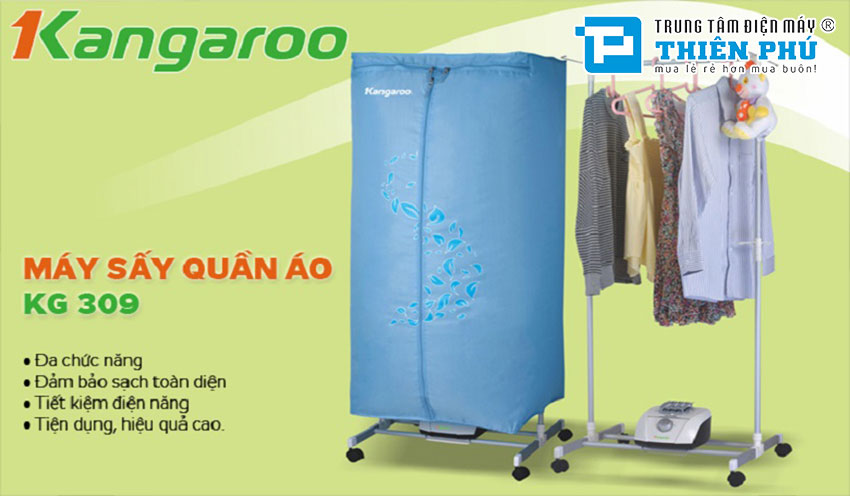 Tủ Sấy Quần Áo Kangaroo KG309
