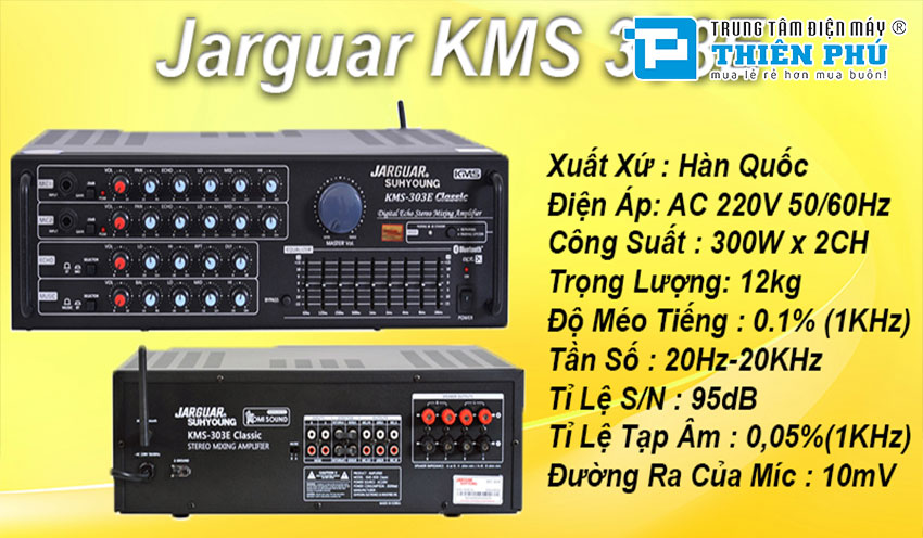 Amply Jarguar KMS303E