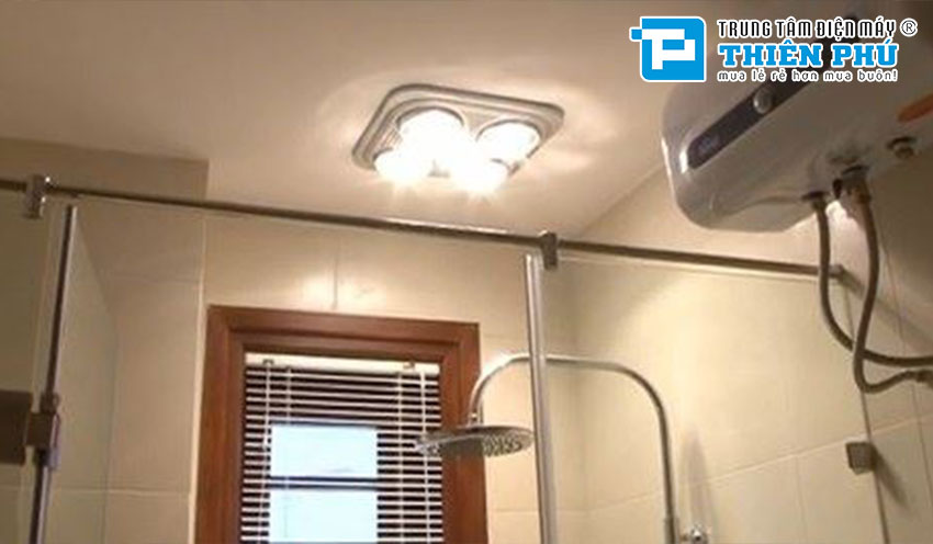 Đèn Sưởi Nhà Tắm Braun KN04G 4 Bóng Âm Trần