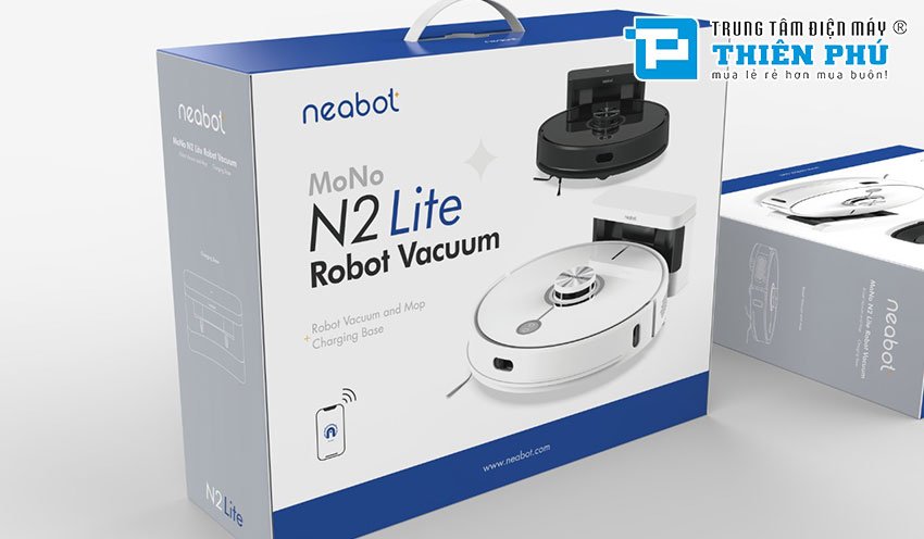 Robot Hút Bụi Lau Nhà Neabot N2 LITE