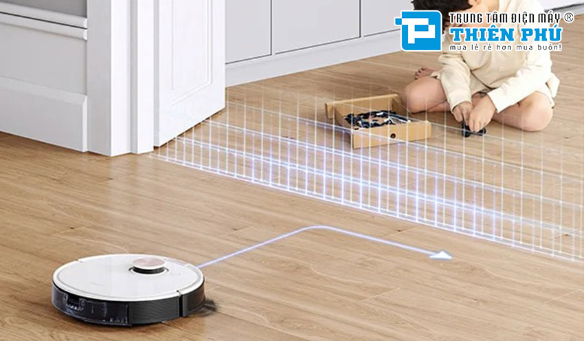 Robot Hút Bụi Lau Nhà Ecovacs Deebot OZMO T8