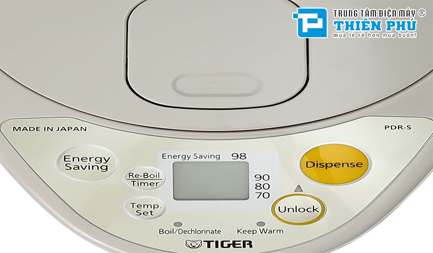 Bình Thủy Điện Tử Tiger PDR-S30W 3 Lít