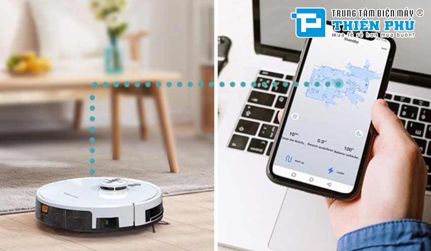 Robot Hút Bụi Lau Nhà Tesvor S6 Plus